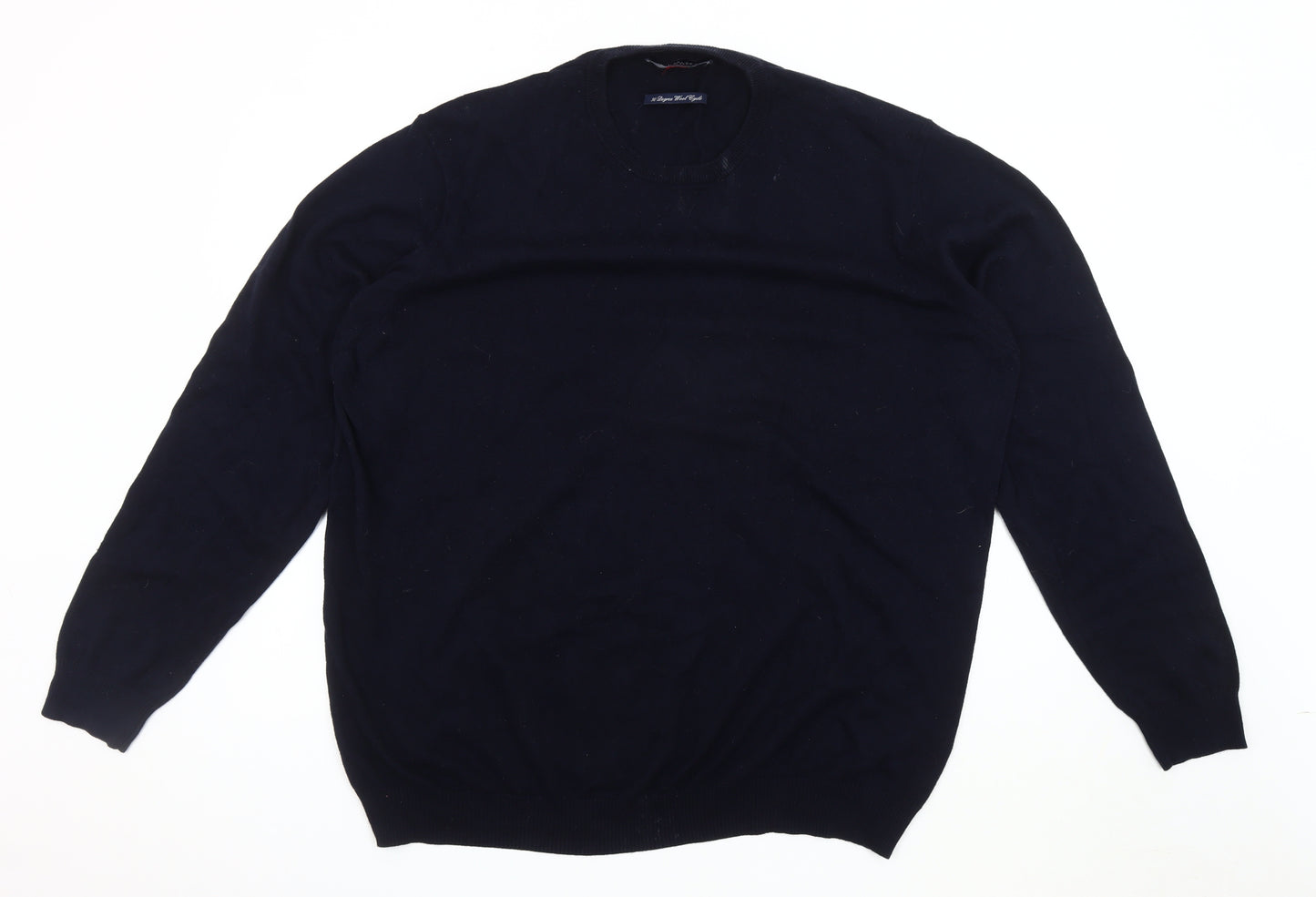 Charles Tyrwhitt Men's Black 2XL Pullover Jumper
