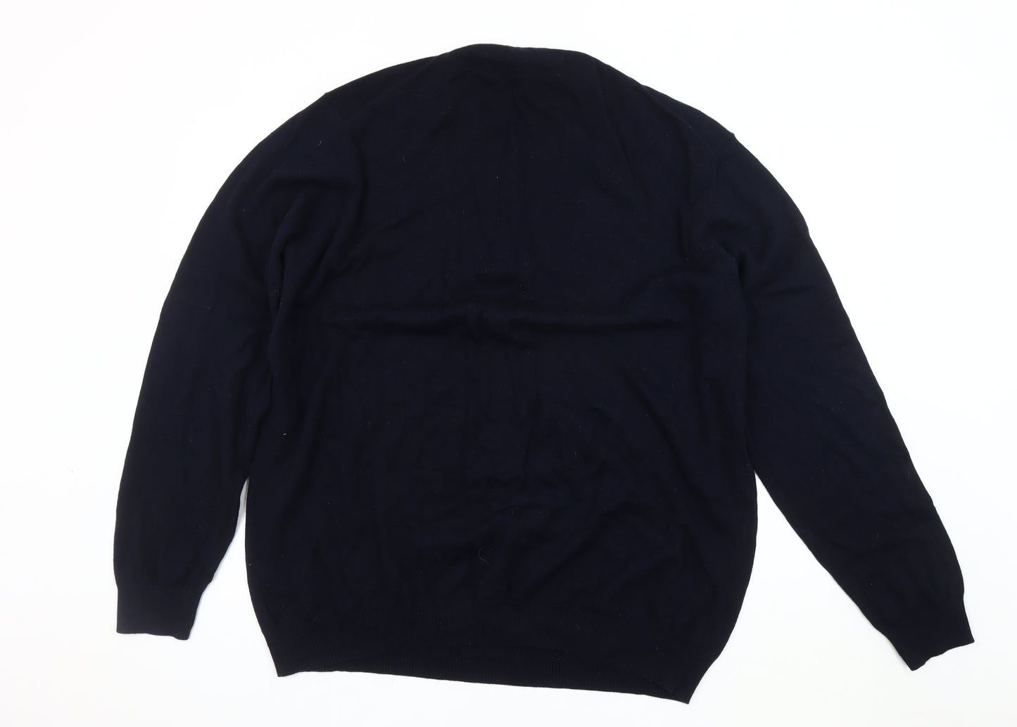 Charles Tyrwhitt Men's Black 2XL Pullover Jumper