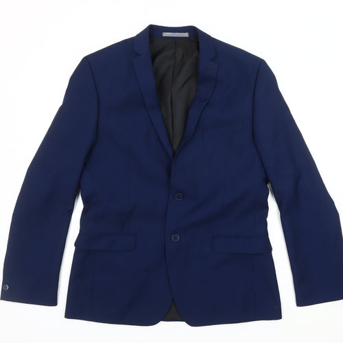 Red Herring Men's Blue Regular Fit Blazer Jacket 40R