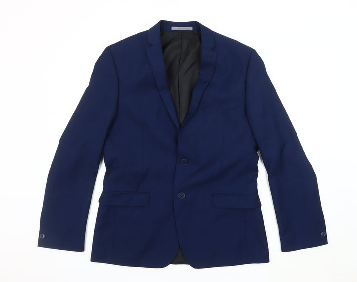 Red Herring Men's Blue Regular Fit Blazer Jacket 40R