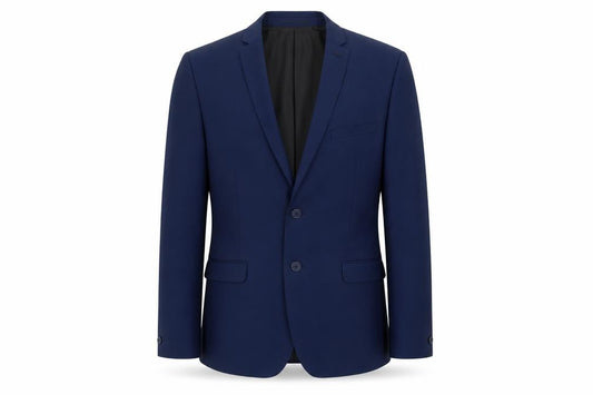 Front view of Red Herring Men's Blue Regular Fit Blazer Jacket 40R