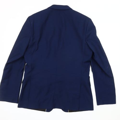 Red Herring Men's Blue Regular Fit Blazer Jacket 40R