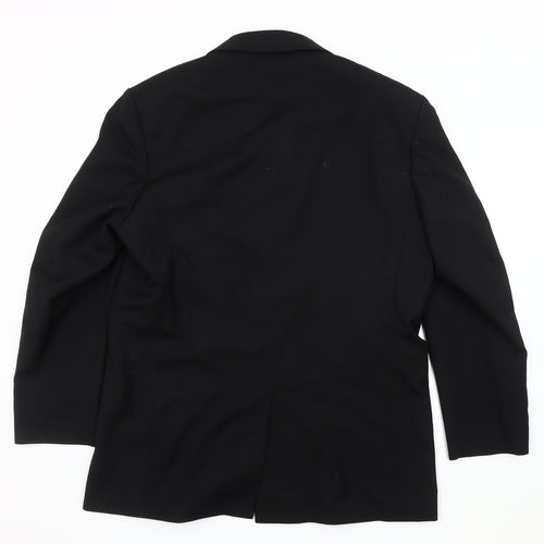 Burton Men's Black Blazer, Size 42 Regular