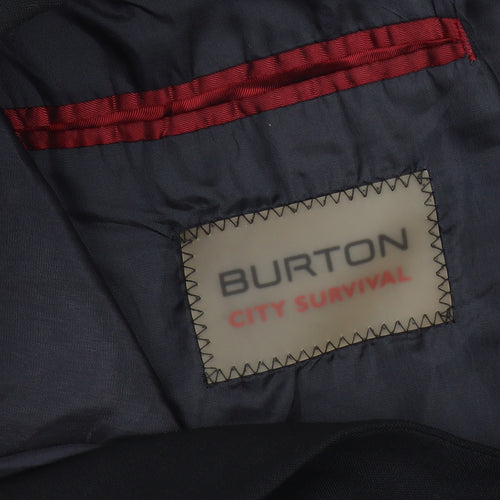 Burton Men's Black Blazer, Size 42 Regular