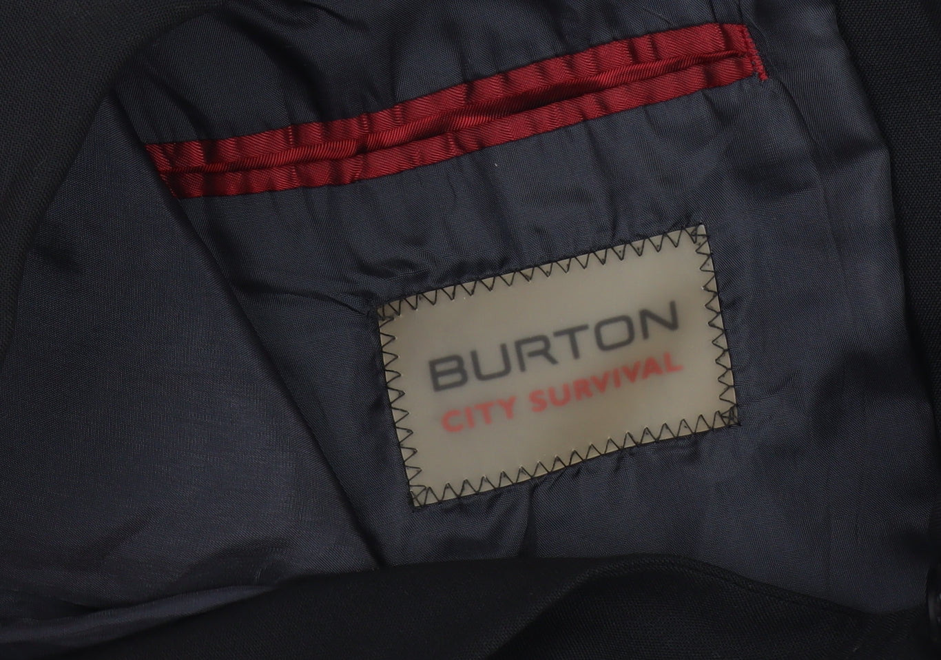 Burton Men's Black Blazer, Size 42 Regular