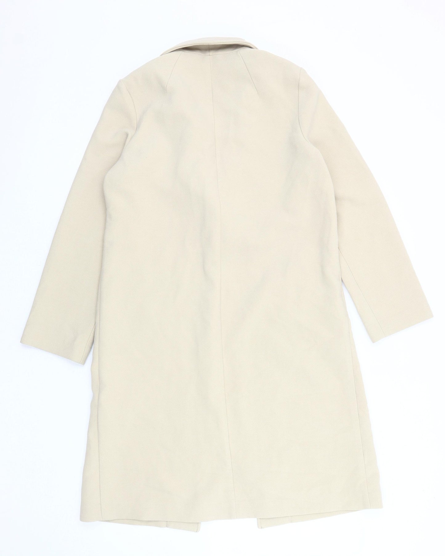 H&M Women's Beige XS Classic Long Coat