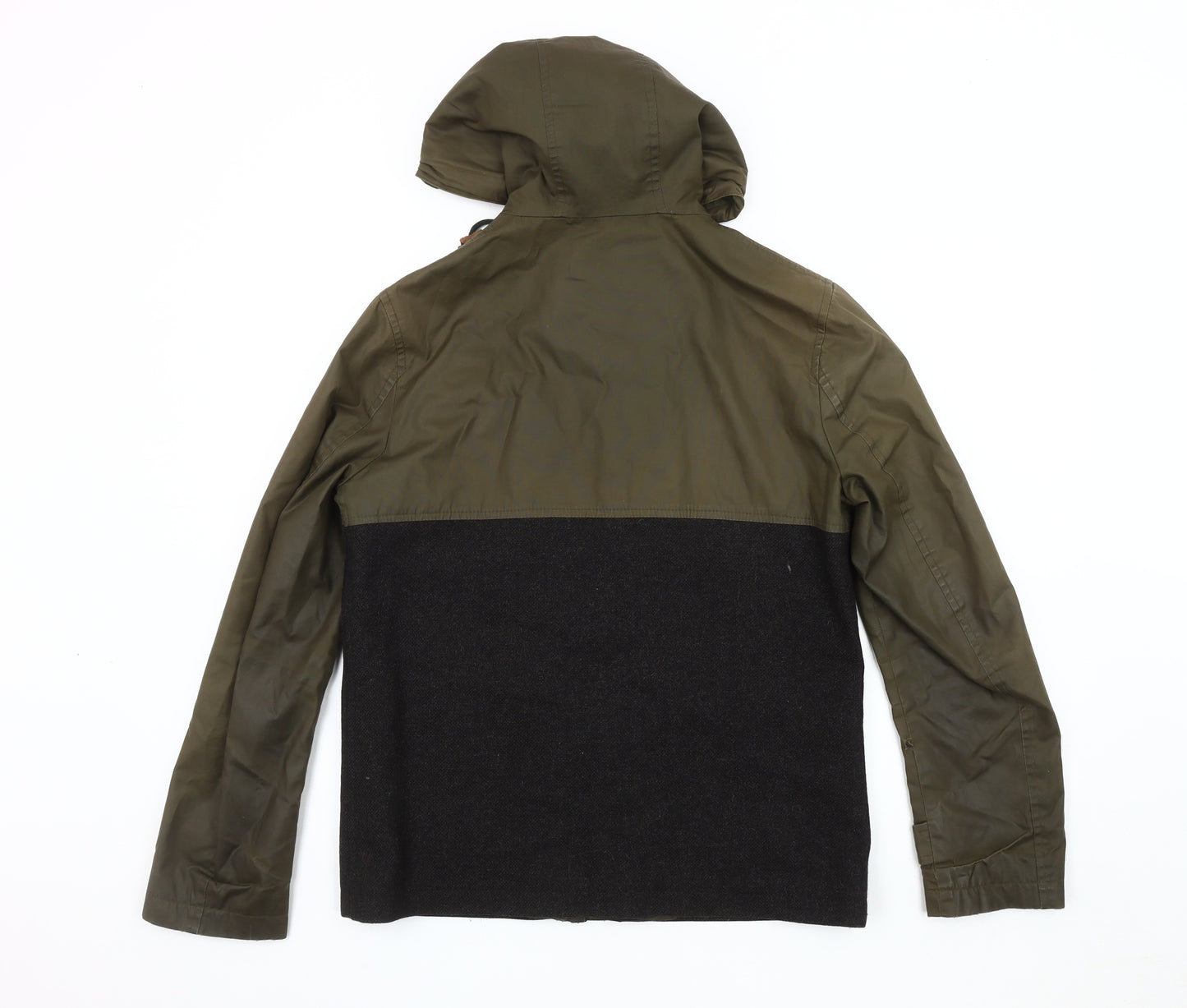 Burton Menswear Green Parka Jacket S Men
