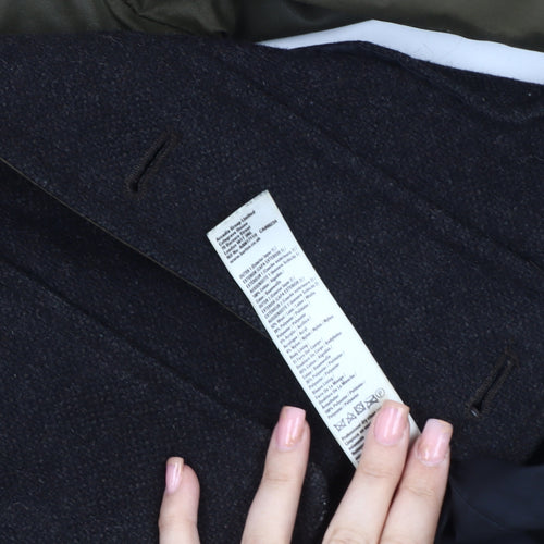 Burton Menswear Green Parka Jacket S Men