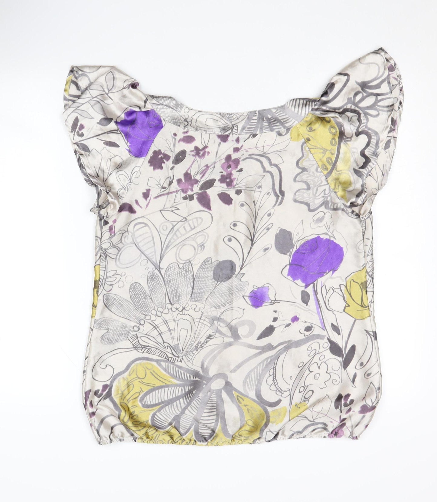 Next Women’s Floral Blouse, Multicoloured, Size 10