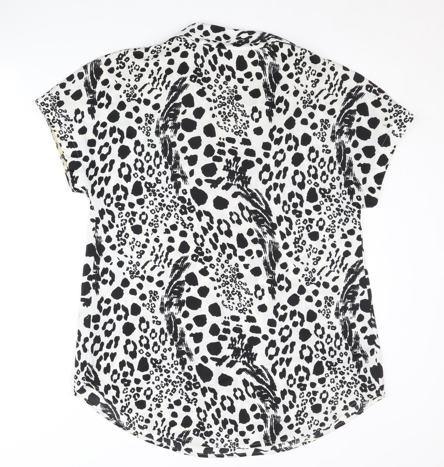 Marks and Spencer Women's Animal Print Blouse - Size 6