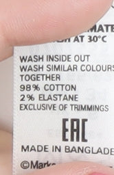 Marks and Spencer Women's White A-Line Skirt Size 6