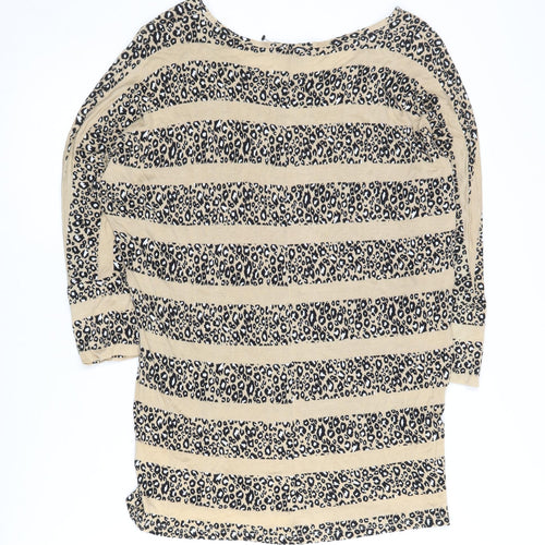 Therapy Women's Multicoloured Animal Print Top