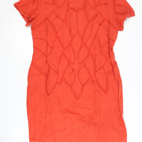 Marks and Spencer Women's Red Shift Dress Size 16