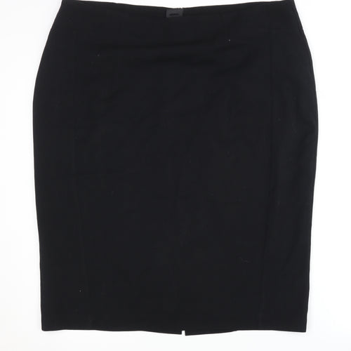 Marks and Spencer Women's Black Pencil Skirt UK 18