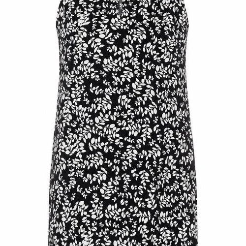 H&M Women's Black Floral Sleeveless Dress M