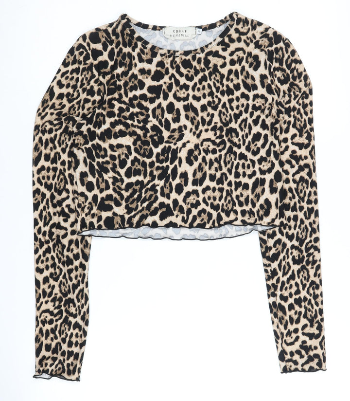 Urban Renewal Women's Multicoloured Cropped T-Shirt M