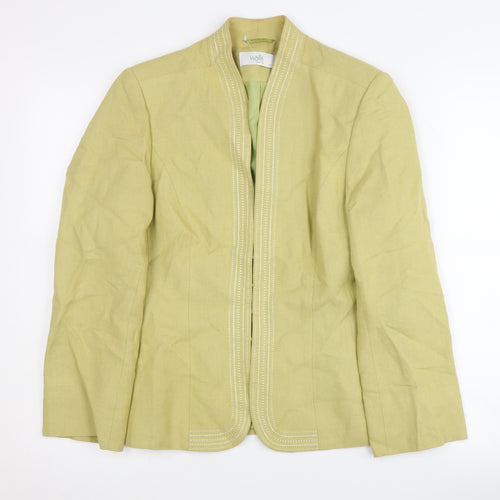 Wallis Green Petites Blazer Women's Size 10
