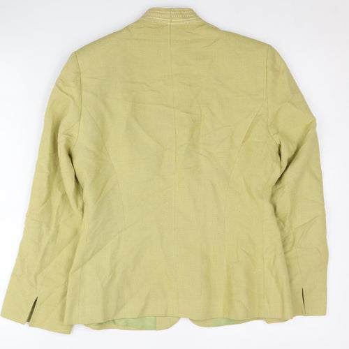 Wallis Green Petites Blazer Women's Size 10