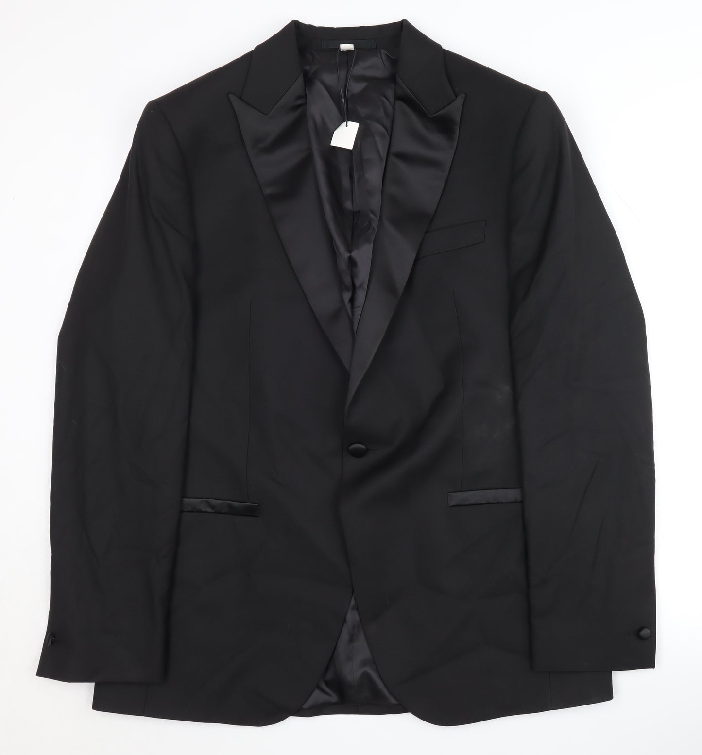 Marks and Spencer Black Suit Jacket XL - Elegant Formal Wear