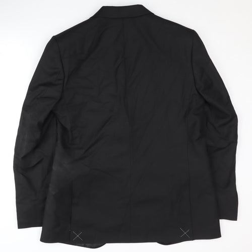 Marks and Spencer Black Suit Jacket XL - Elegant Formal Wear