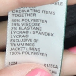 Marks and Spencer Black Suit Jacket XL - Elegant Formal Wear