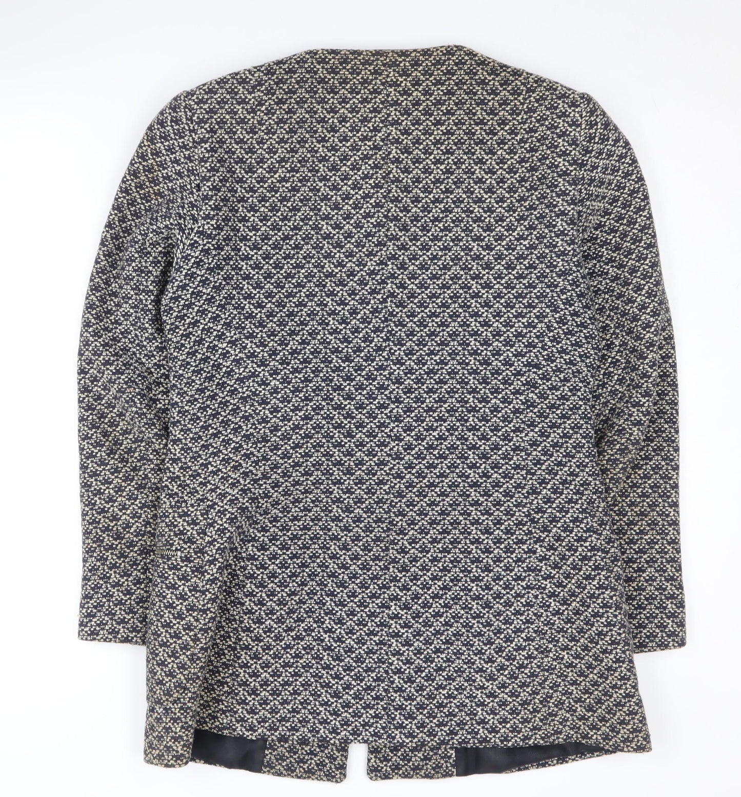 Zara Women's Geometric Patterned Coat, Size L