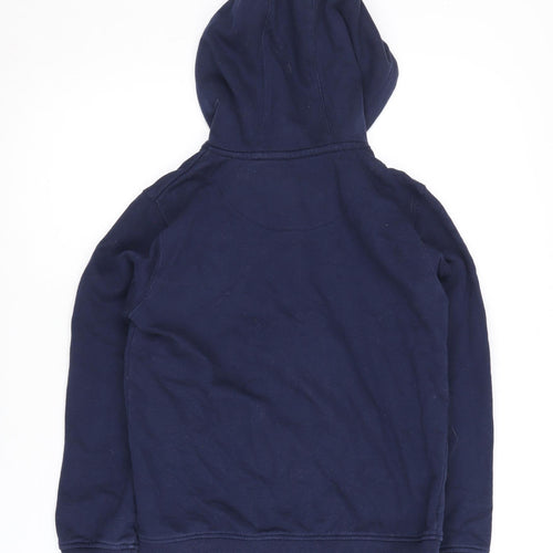 Lyle & Scott Boys Blue Full Zip Hoodie Size 10-11 Years