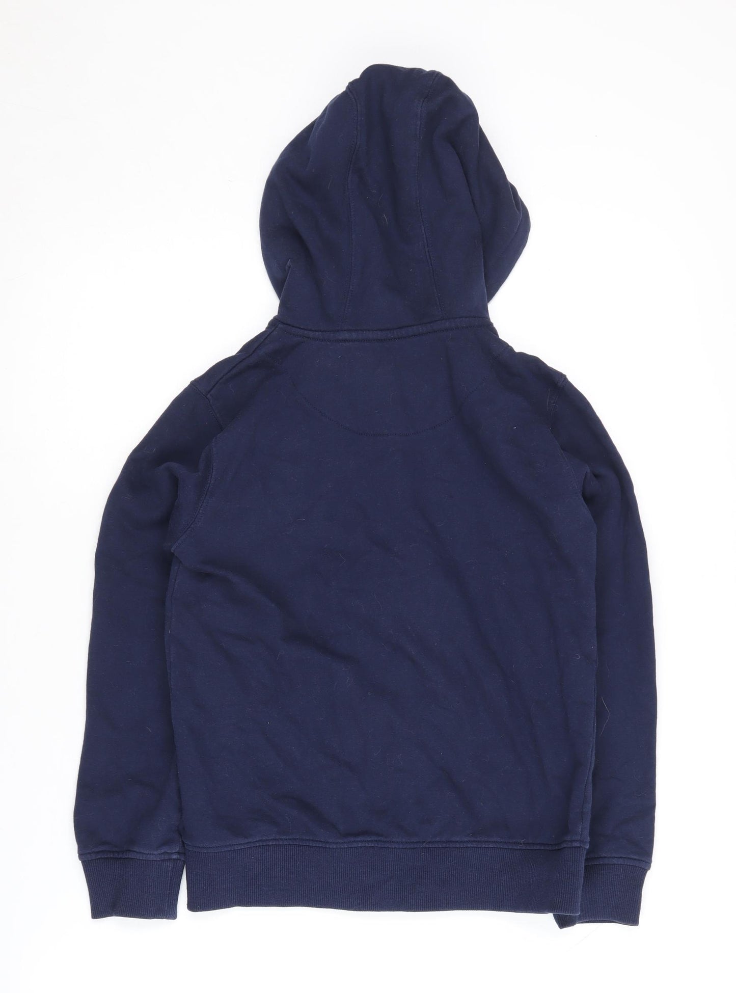 Lyle & Scott Boys Blue Full Zip Hoodie Size 10-11 Years