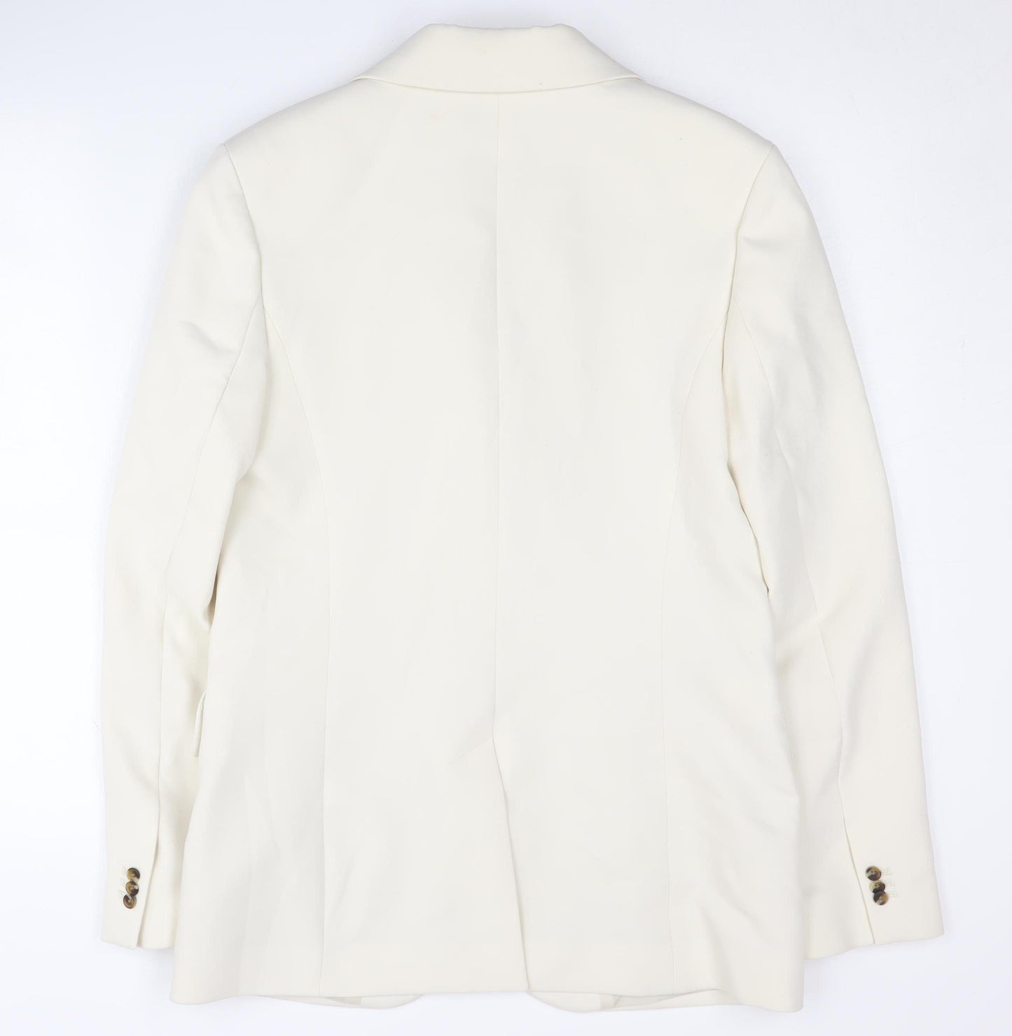 Marks & Spencer Women’s Ivory Blazer Size 8 Regular Fit