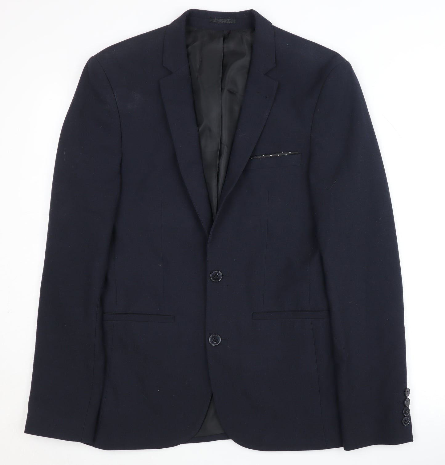 ASOS Men's Blue Slim Fit Blazer 38R Business