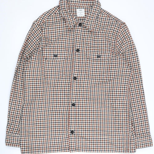 Marks and Spencer Men's XL Multicoloured Check Jacket