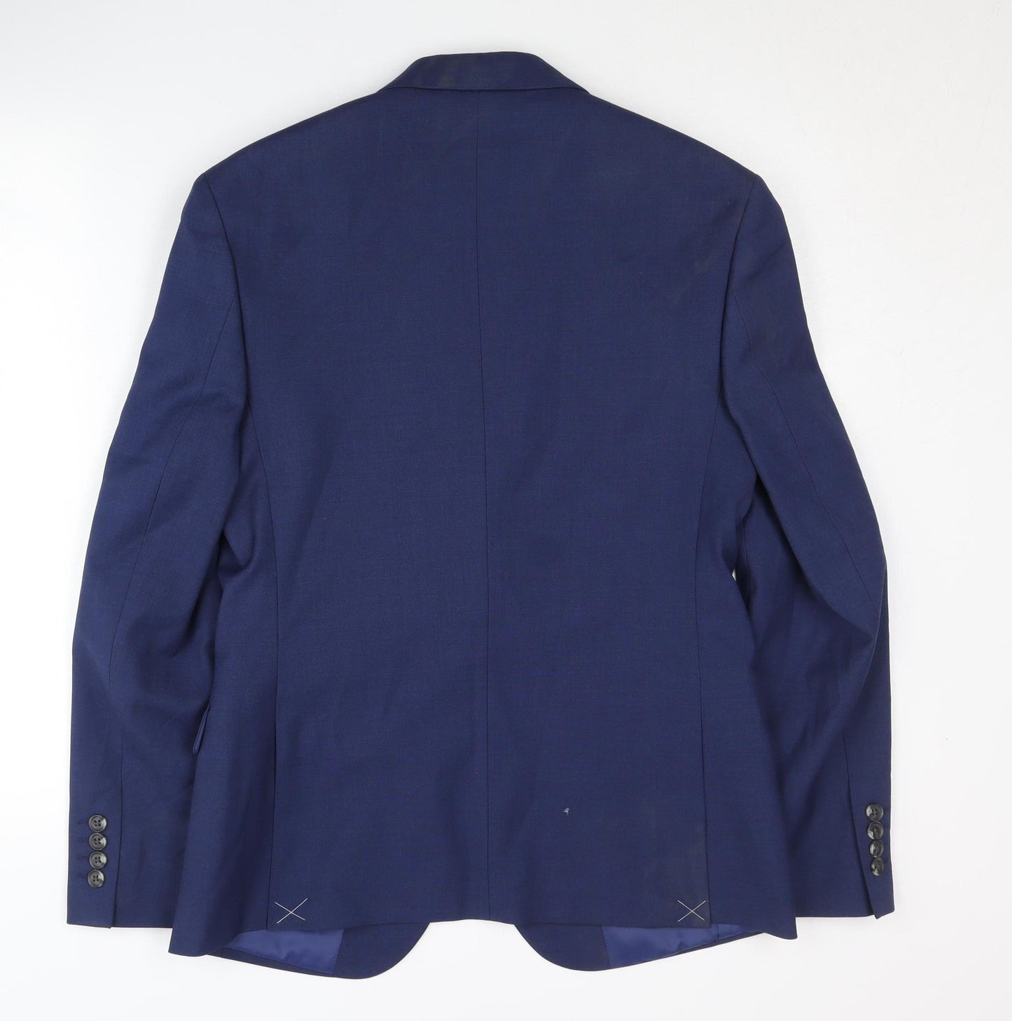 Marks and Spencer Men's Blue Blazer 38 Short