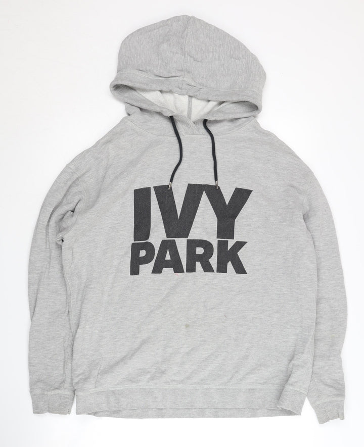 Ivy Park Women's Grey Pullover Hoodie M
