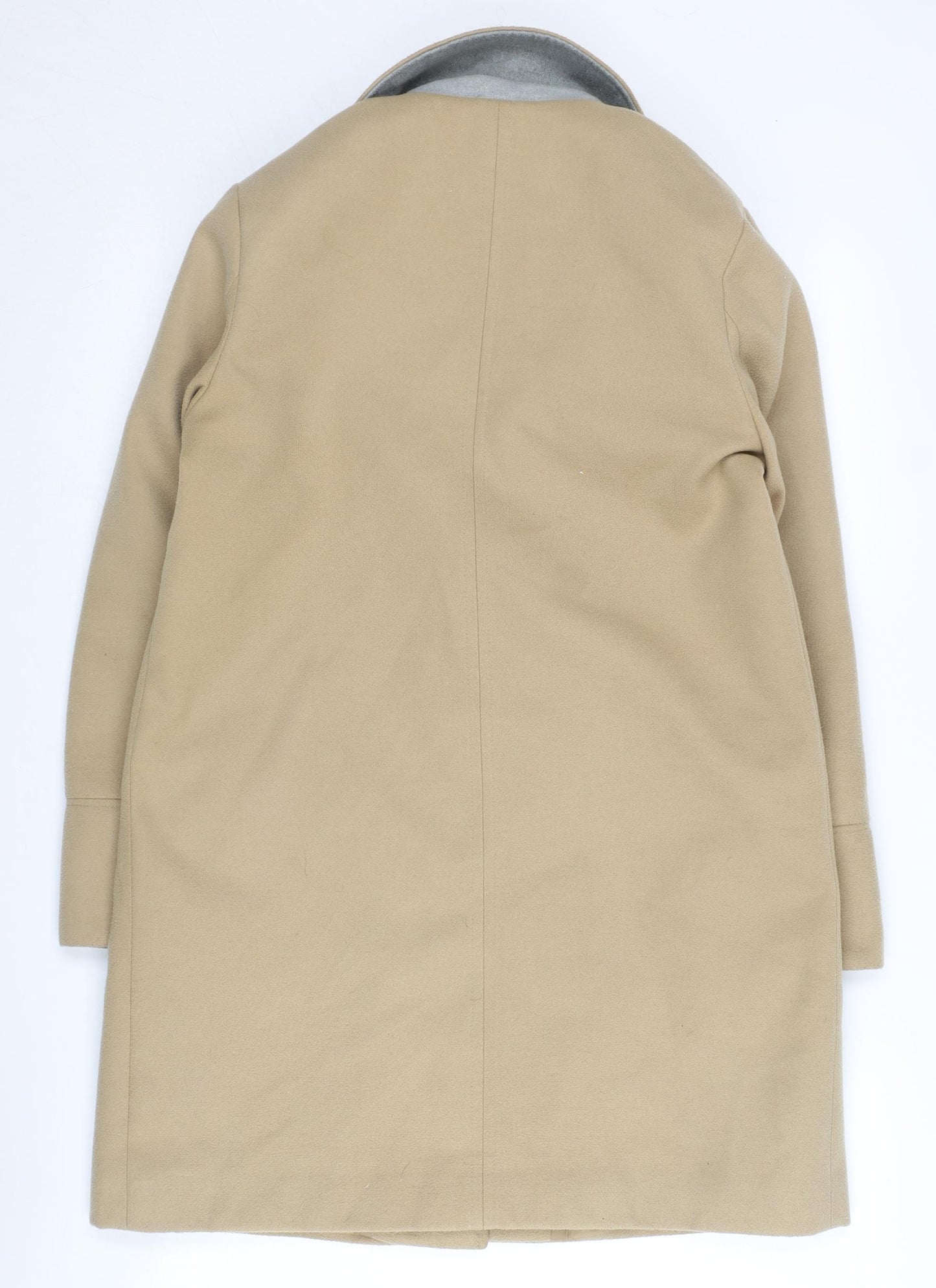 Topshop Beige Women's Overcoat Size 10