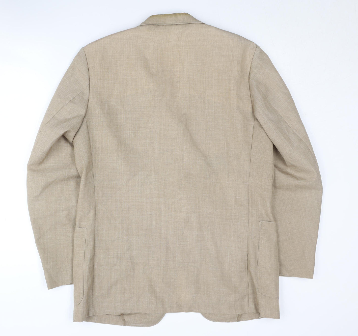 Gurtex Beige Men's Blazer, 40 Regular Fit, Casual