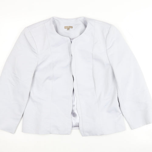 M&Co Boutique Women's White Blazer Size 12