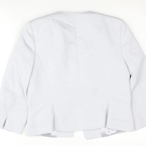 M&Co Boutique Women's White Blazer Size 12