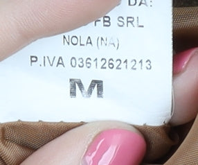 PDK Women's Brown Overcoat, M, Autumn/Winter