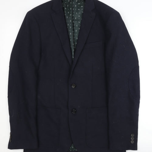 Next Men's Blue Blazer, Size 36R Classic Jacket