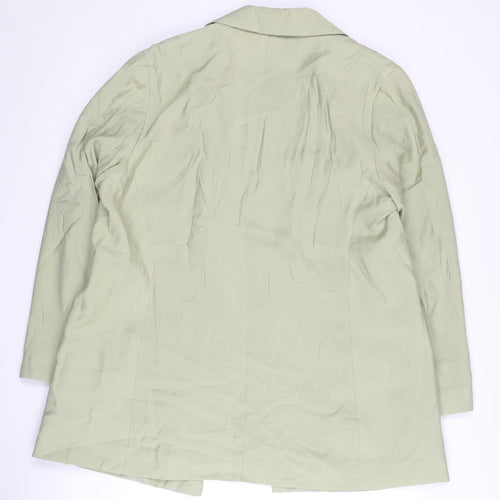Next Women's Green Blazer, Size 16, Lined, Long Sleeve