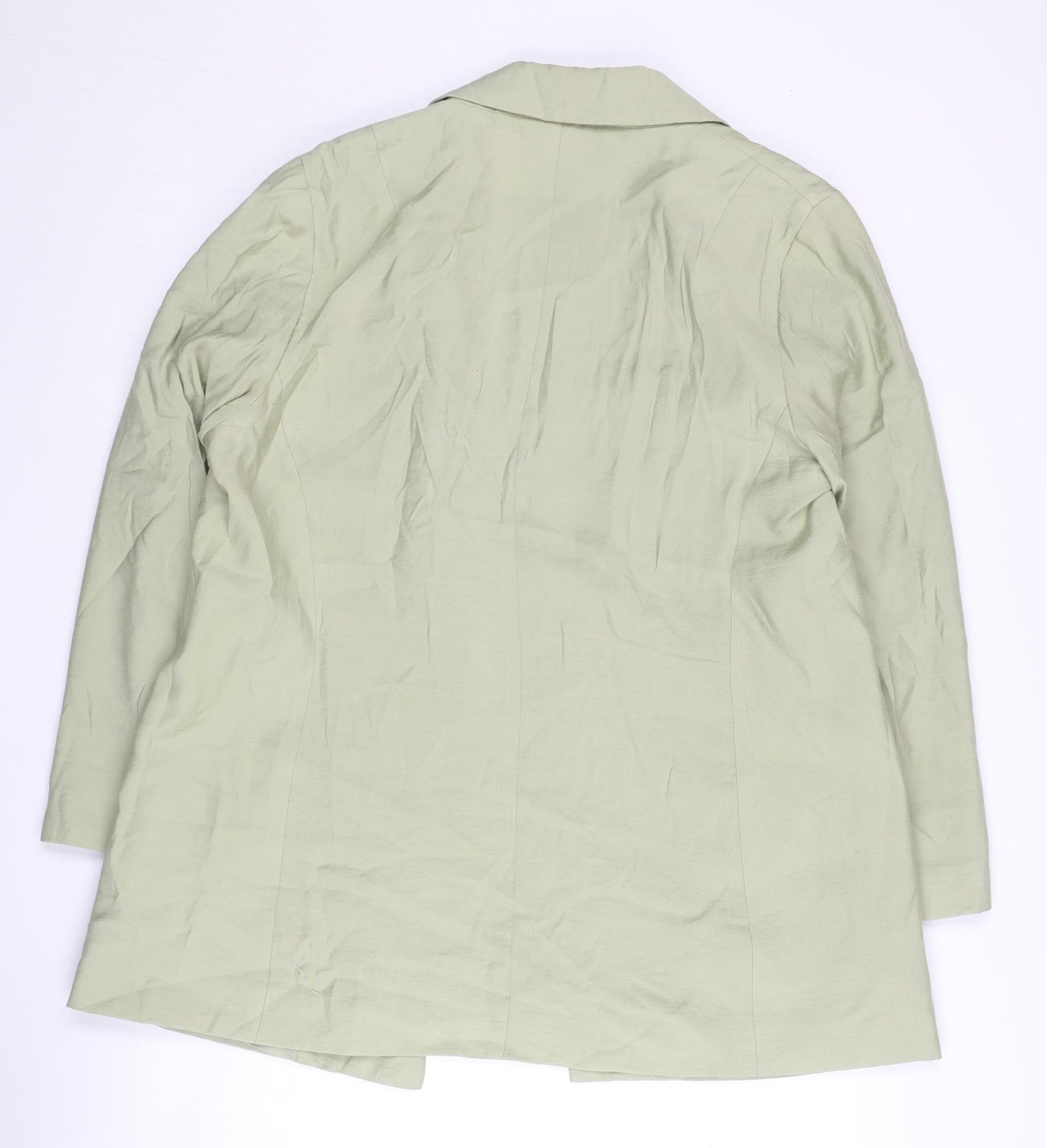 Next Women's Green Blazer, Size 16, Lined, Long Sleeve