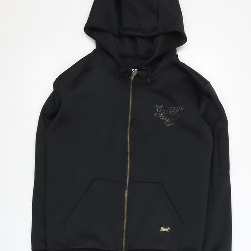Sonneti Boys Black Full Zip Hoodie 13-15 Years
