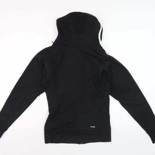 Adidas Men's Black XS Track Jacket With Hooded Style