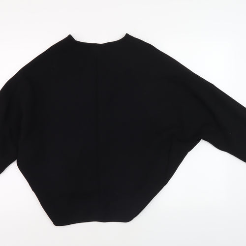 COS Women's Black Top, XS, Elegant Viscose Blend