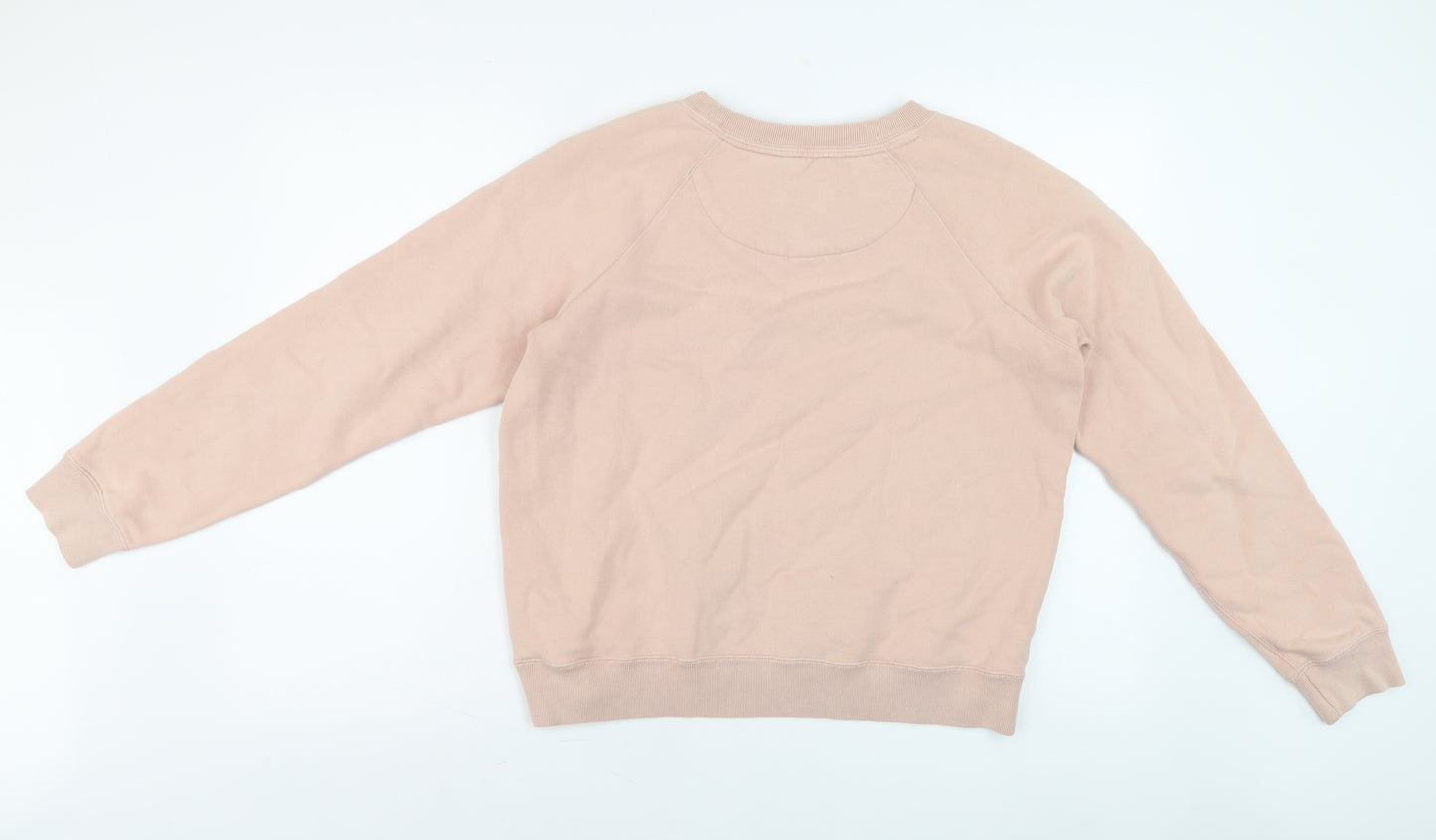 Jack Wills Women's Pink Pullover Sweatshirt, Size 10