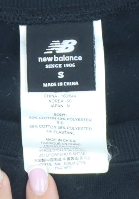 New Balance Men’s Black Pullover Sweatshirt S