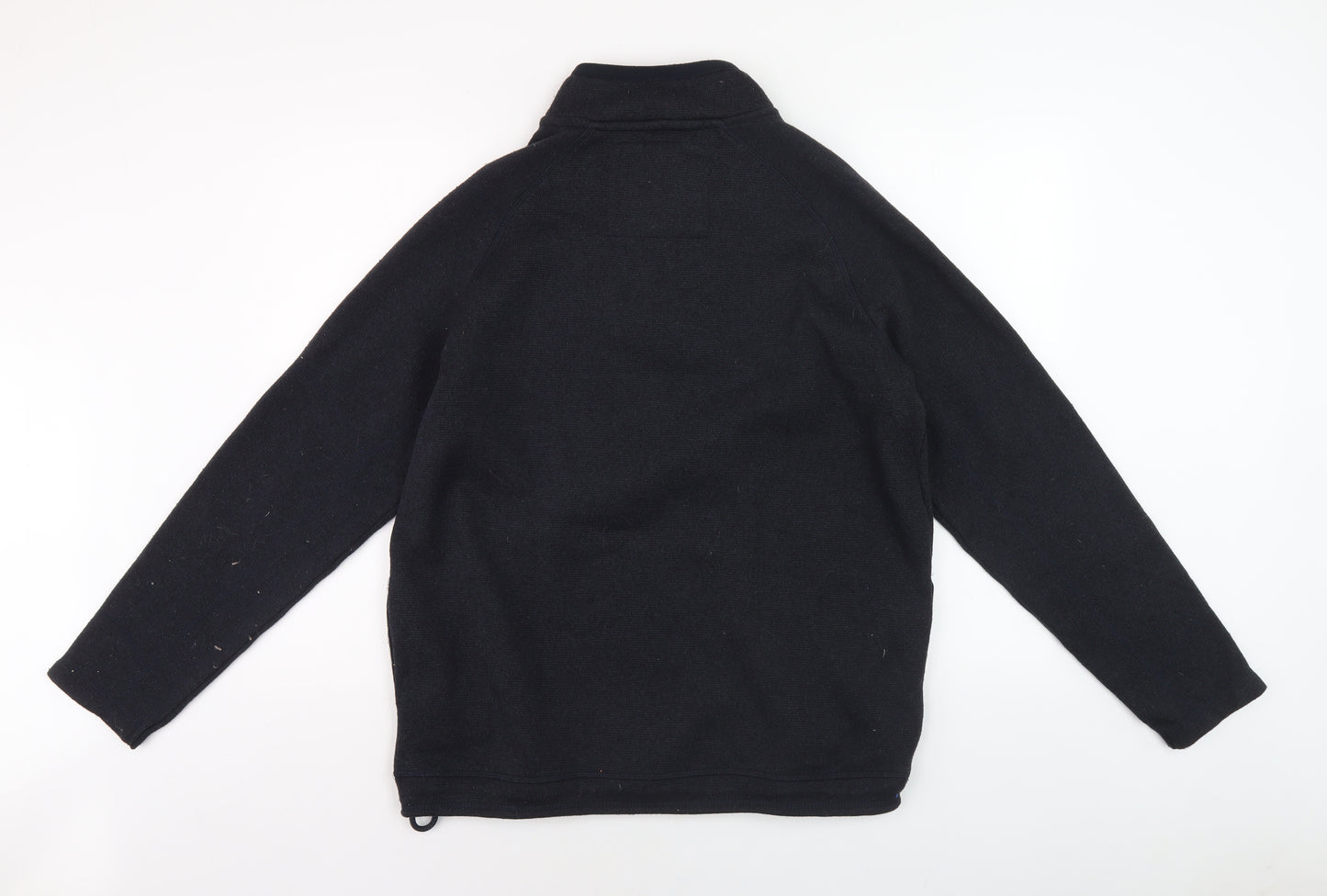 Weird Fish Men's Black Pullover Jumper M