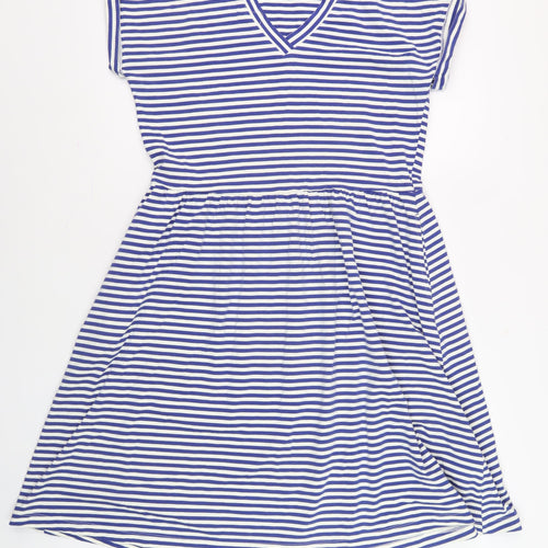 Joules Women's Multicoloured Striped Dress Size 8