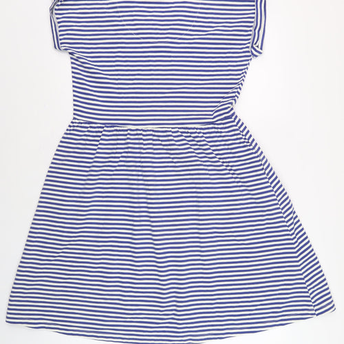Joules Women's Multicoloured Striped Dress Size 8