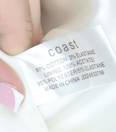 Coast Women's Multicoloured Floral A-Line Dress Size 10